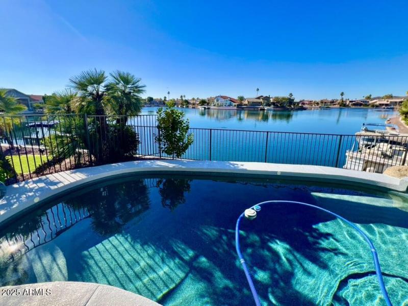 Serene Lakeside Pool