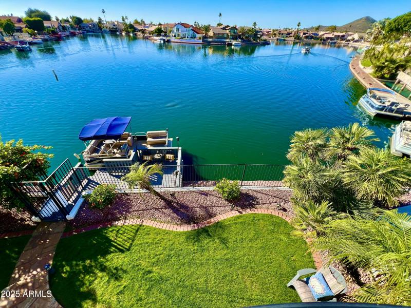 Lake View from Balcony