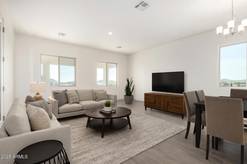 Staged Family Room