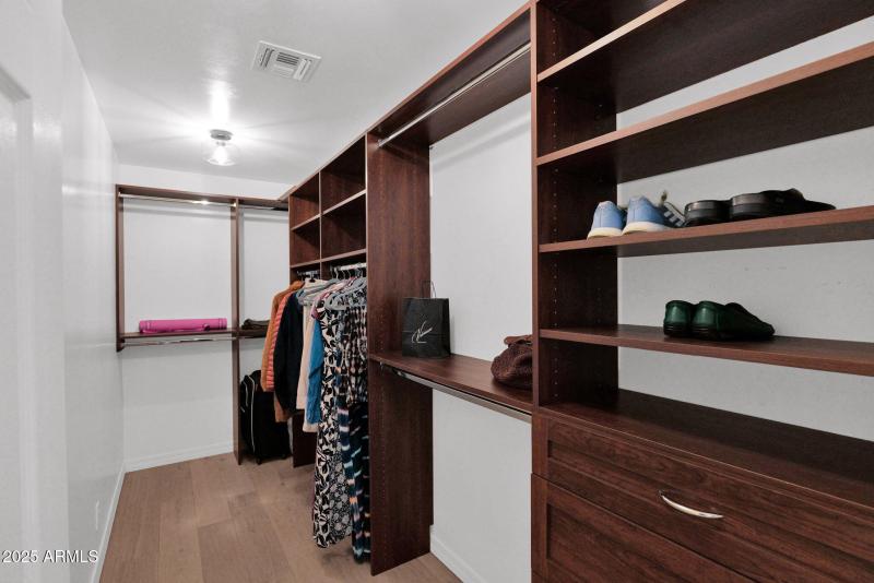 His and Hers huge closets!