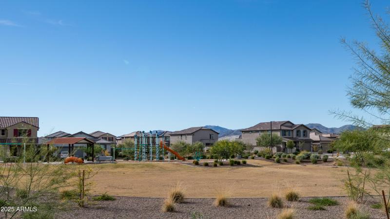 Walk across to play ground