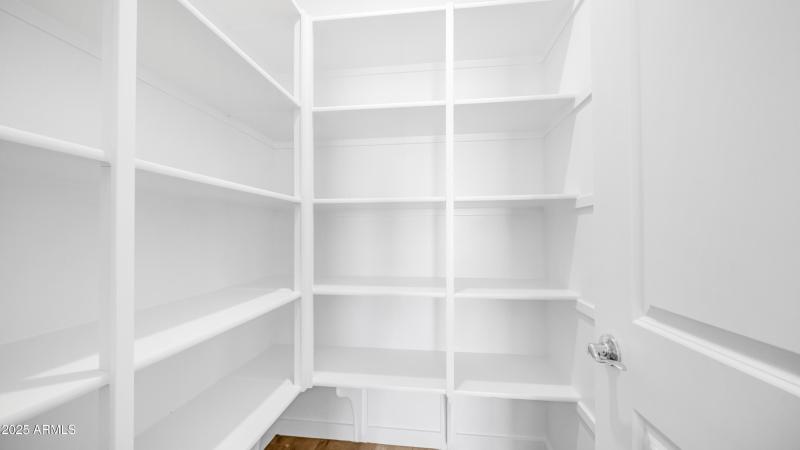 Large walk in pantry