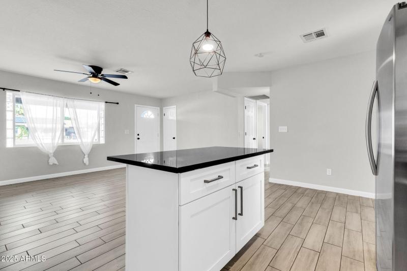 Kitchen & Living Room