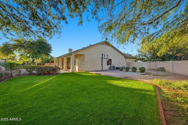 Large Grass Area and Sport Court
