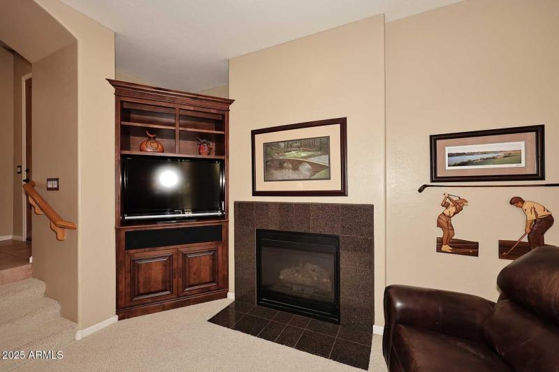 Living Room-Fireplace