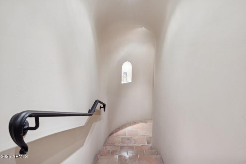 Stairs to Wine Cellar