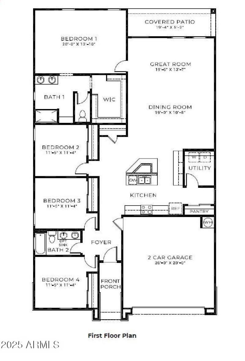 Kingston Unbranded Floor Plan