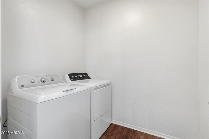 Brand New washer and dryer included!