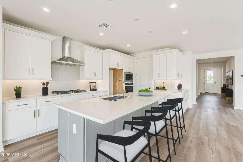 Virtually Staged Kitchen