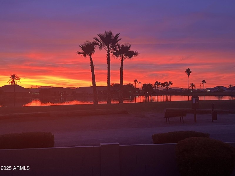Sunset over #17 Green