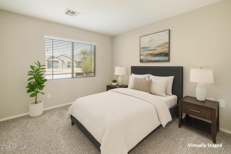 Bedroom 2 - virtually staged