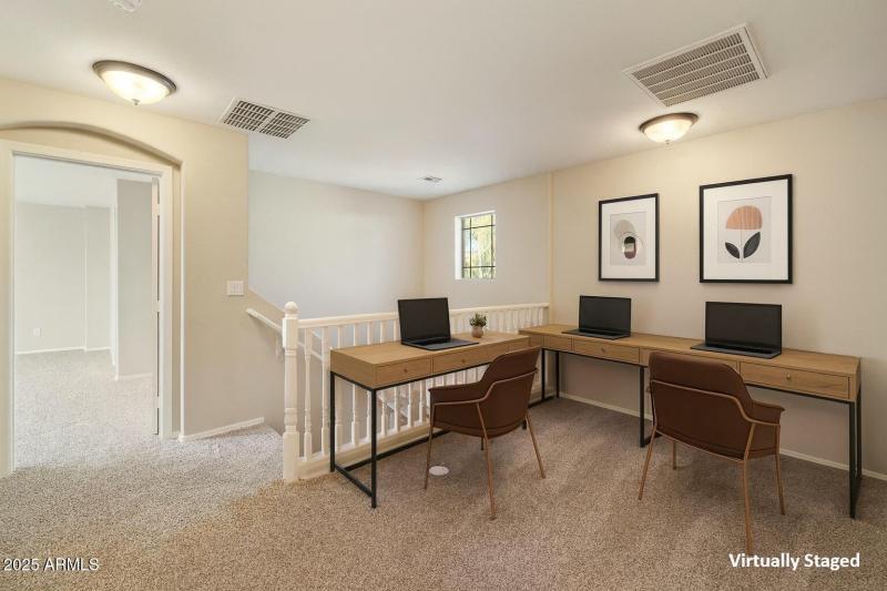 Loft - virtually staged