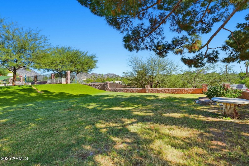 South end of Yard looking East
