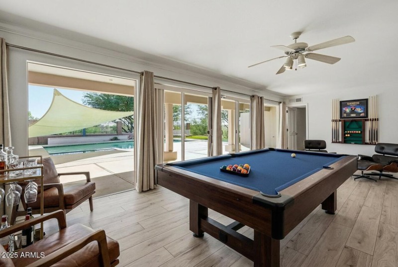 Game Room - Virtually Staged