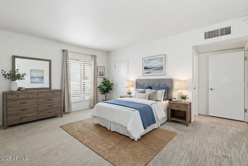 Upstairs Bedroom 2 - Virtually Staged