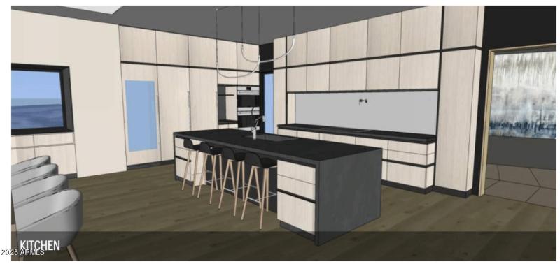 Large Island Dining/Storage/Prep