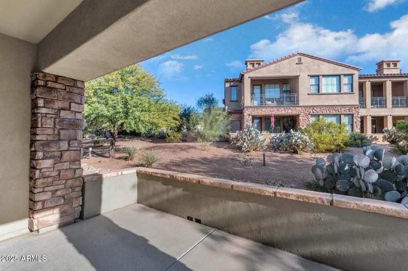 Spacious and Private Patio