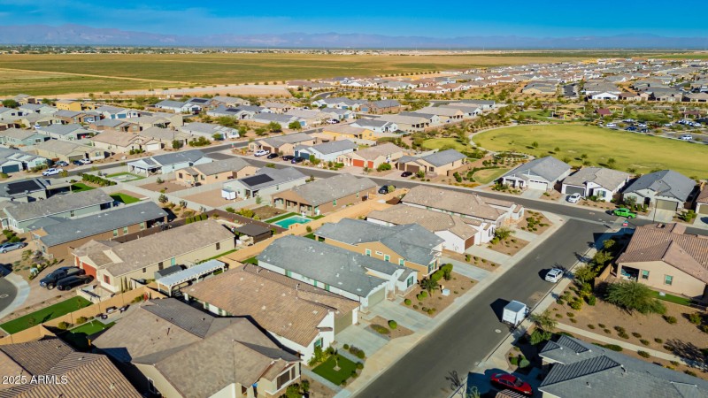 Drone Shot Showing Location to Pool etc.