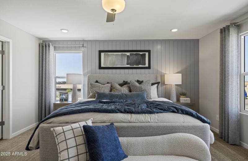 Primary Bedroom- Model home