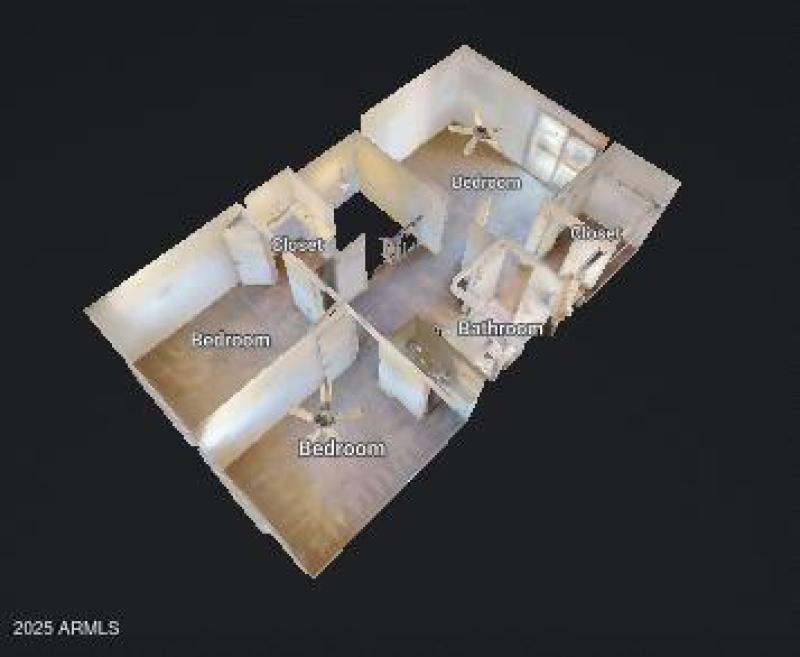 Upstairs floor plan