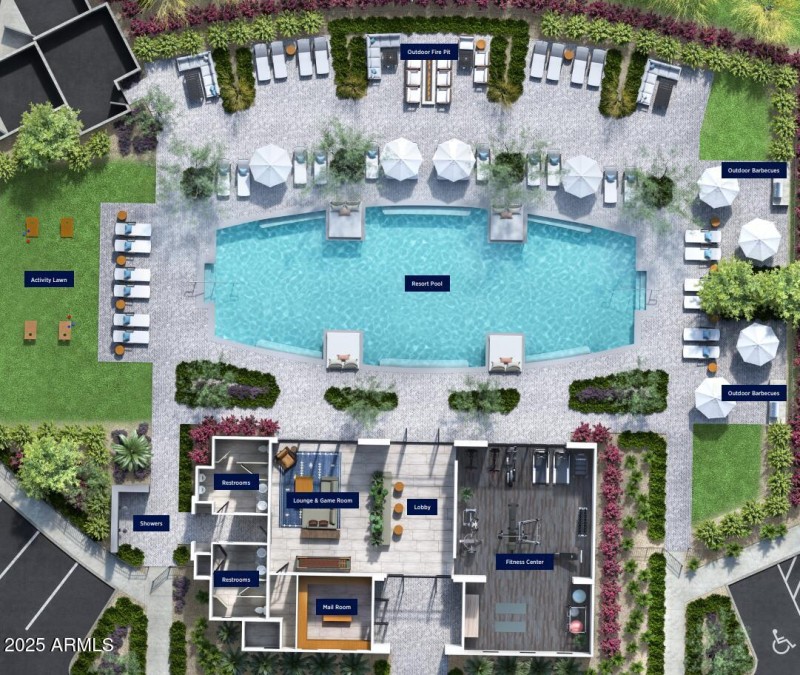 Clubhouse Birdseye view