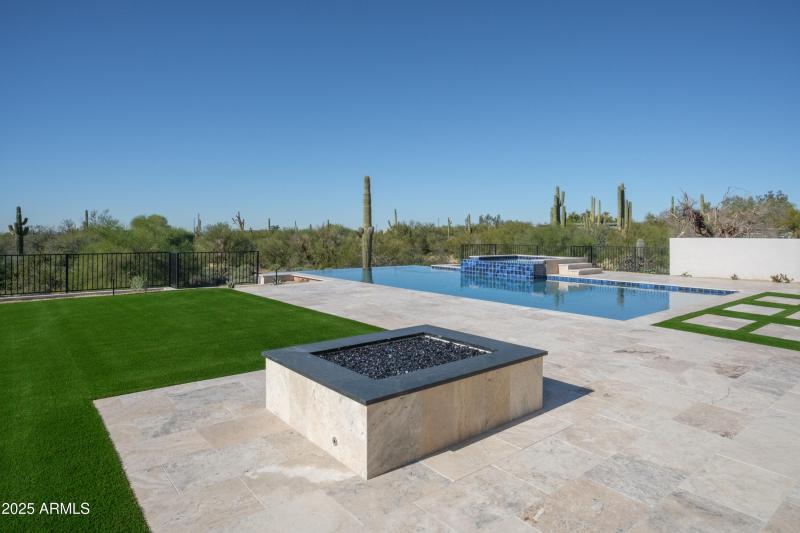 Firepit on Cool Desert Nights 7926 E Mor