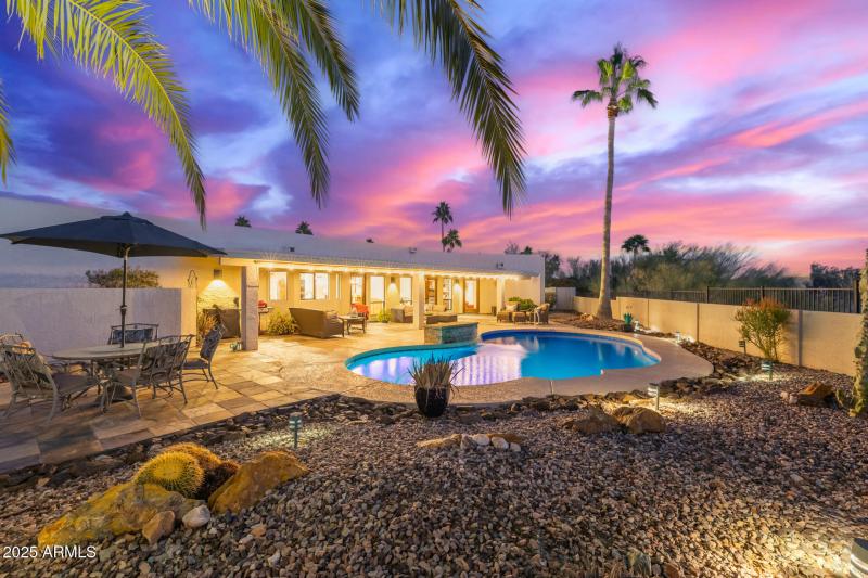 Spa-like backyard oasis!