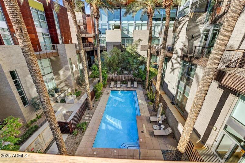 Zen Pool View From Patio