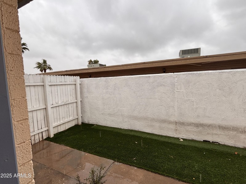 Unit 7 Backyard Patio
