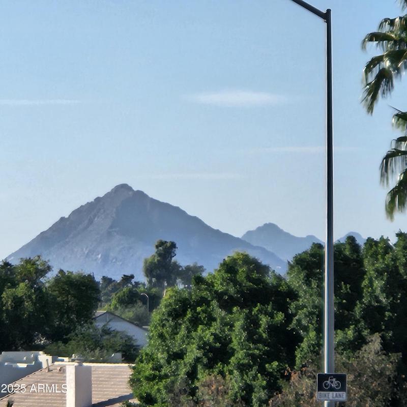 Mountains on the West side