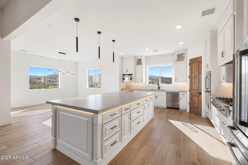 Kitchen Open to Dining