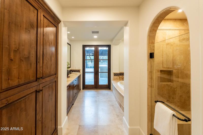 Primary Bath + Outdoor Spa Access