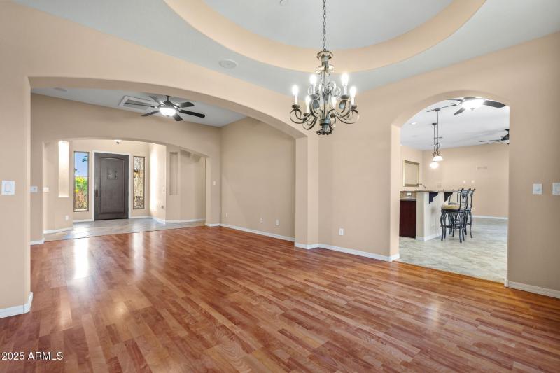 Formal Dining to Kitchen