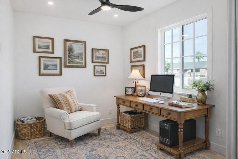 Secondary Bedroom/Office Staged