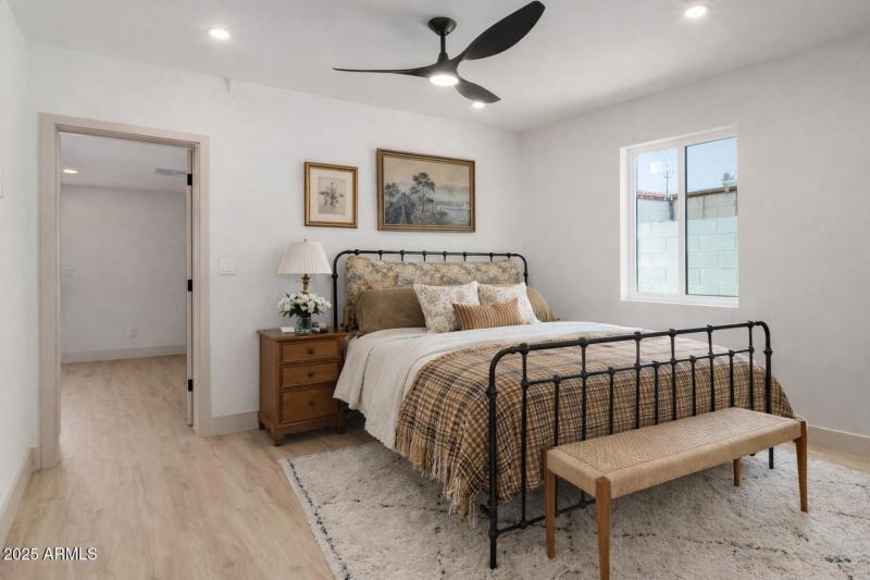 Primary Bedroom Virtually Staged