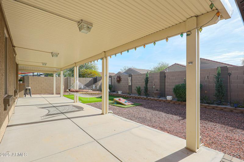 Extended Covered Patio