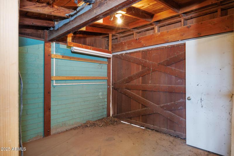 Garage Storeroom View