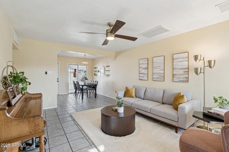 Living Room to Dining Room