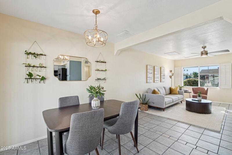 Dining Room to Living Room