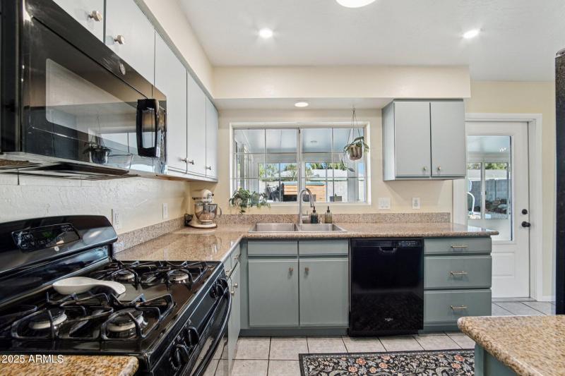 Kitchen to Back Yard