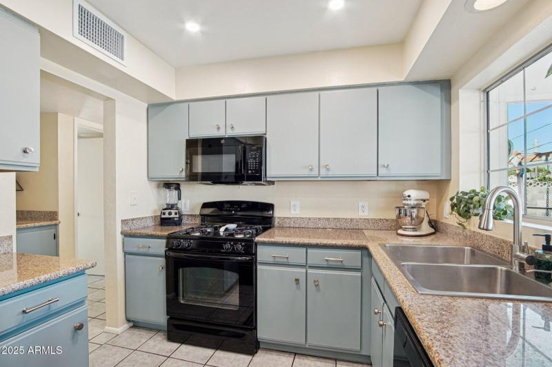 Kitchen with Gas Range