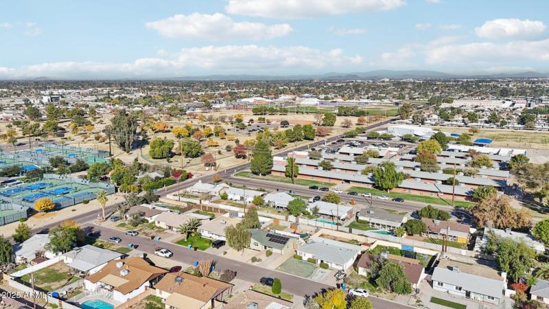 Down the Street from the Park!