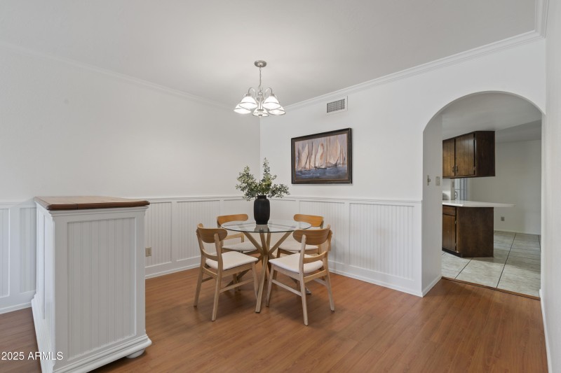 Dining Area with Kitchen Access