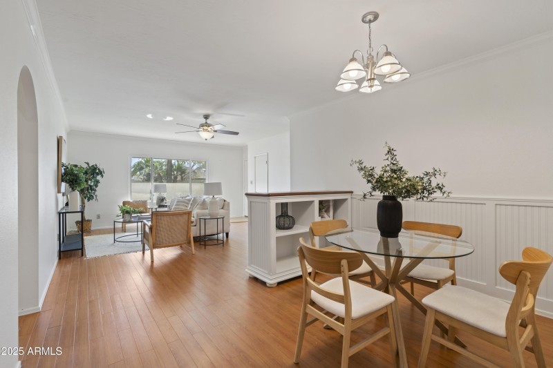 Dining Area Looking Toward Living Space
