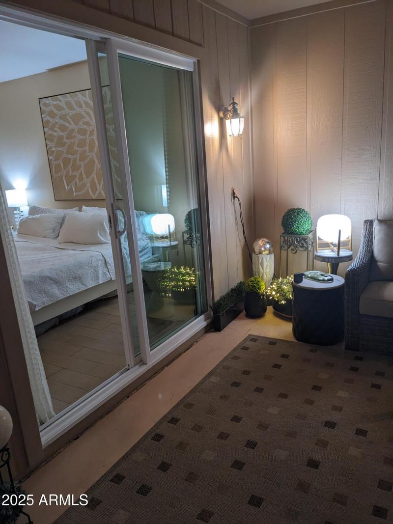 ENTRANCE TO AND FROM PATIO TO PRIMARY BD