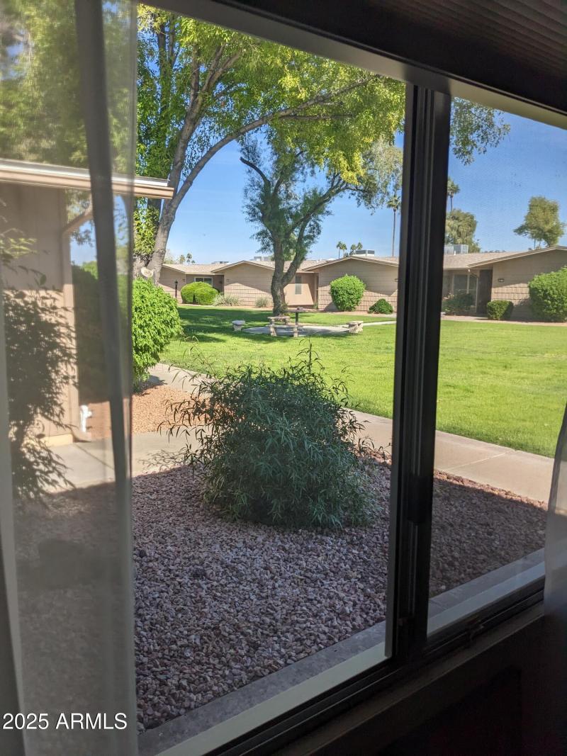 OUTLOOK OF FRONT COURTYARD