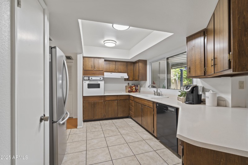 Kitchen with Extensive Storage