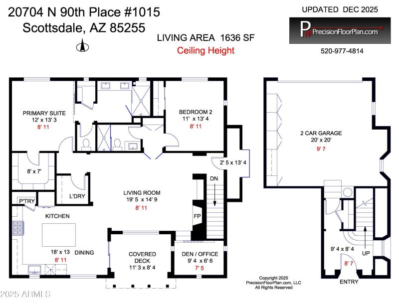 8 20704 N 90th PL Unit 1015 Floor Plan
