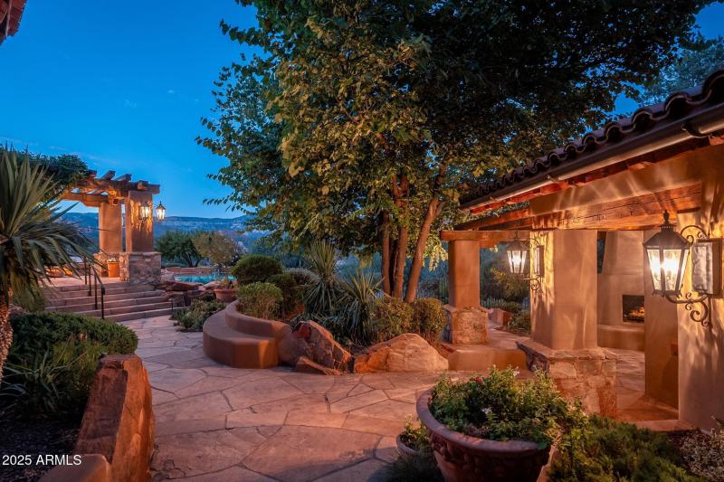 Pathway By casita at Dusk