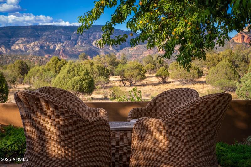Sitting area for views